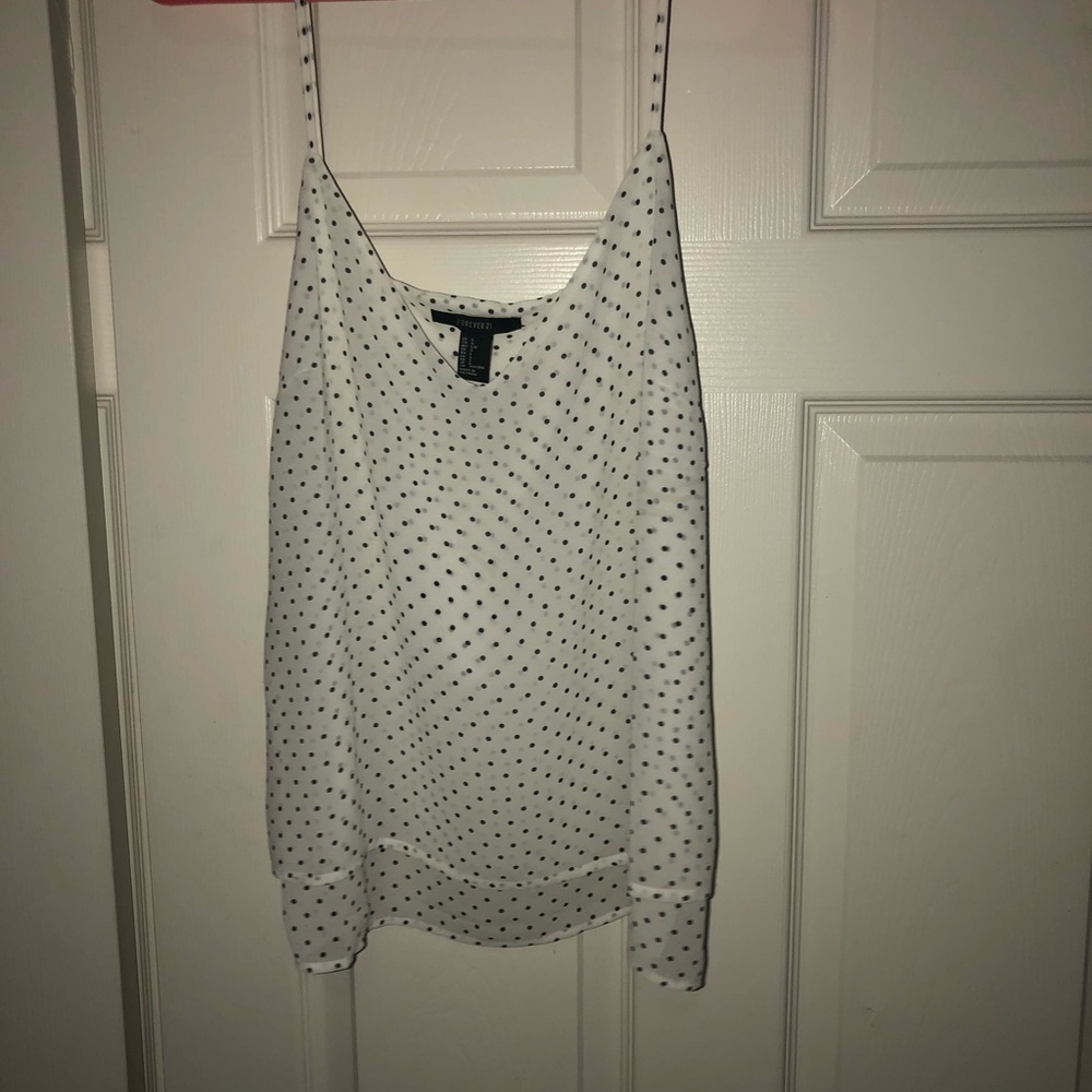 Polka dot tank